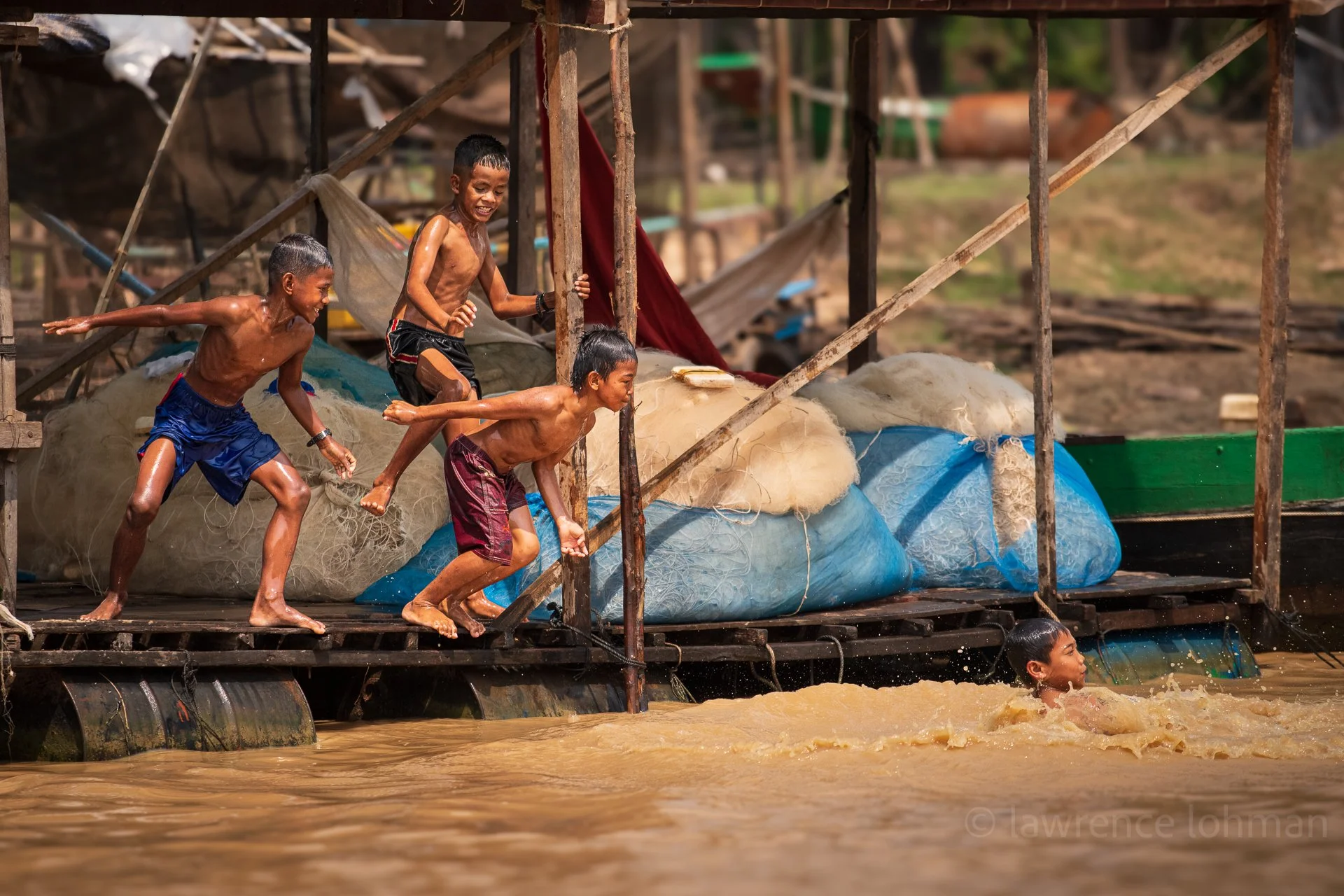 Tonle Sap Having Fun