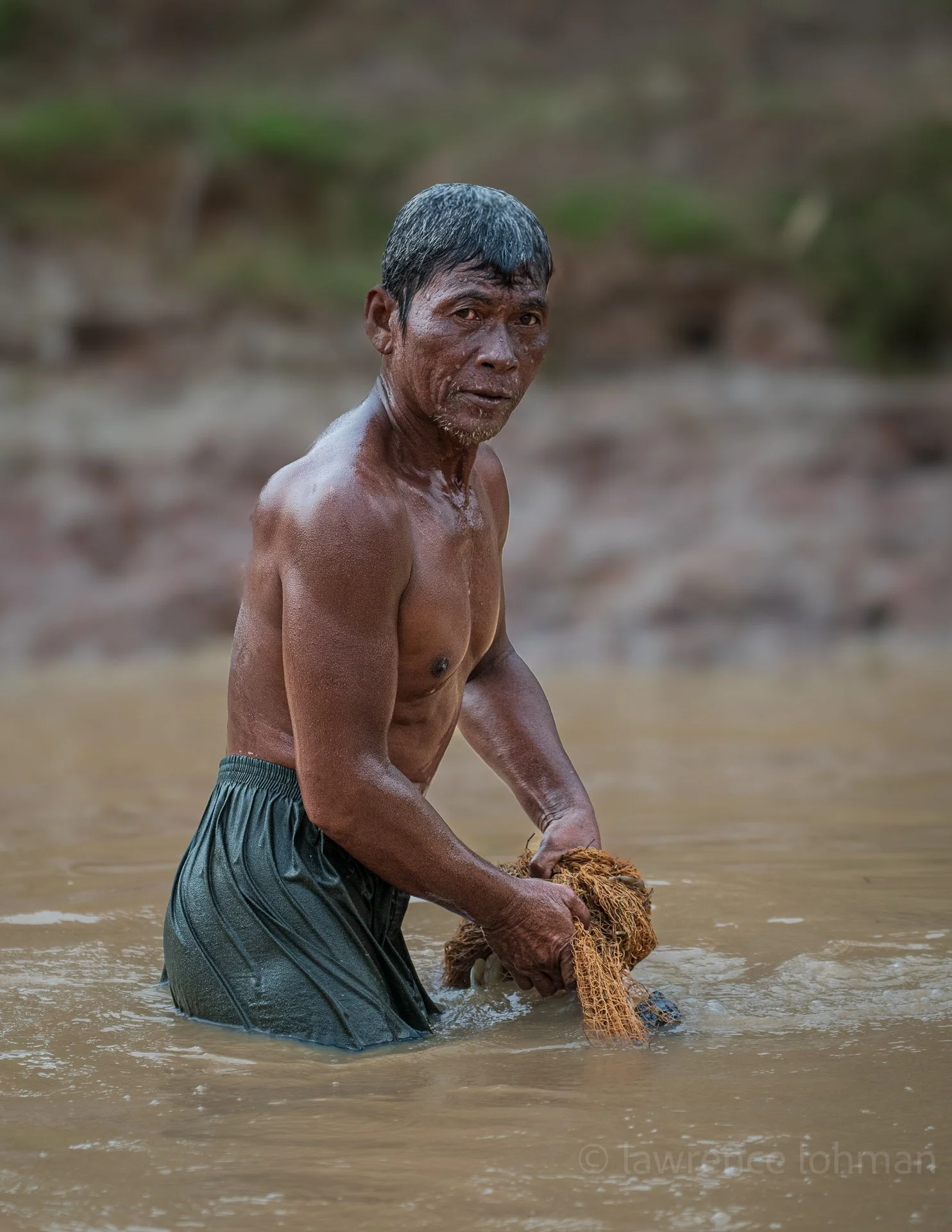 Tonle Sap Fisherman-Cambodia