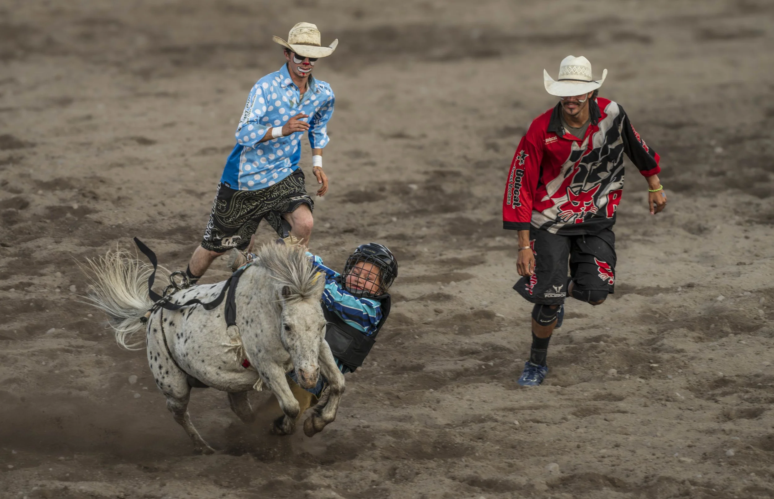 Montana Local rodeo, Kids Broncs