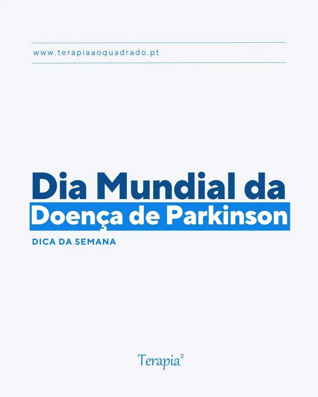 Hoje, dia 11 de abril, assinalamos o Dia Mundial da Doen&ccedil;a de Parkinson. Mais do que uma data no calend&aacute;rio, &eacute; um momento para olharmos para esta condi&ccedil;&atilde;o neurol&oacute;gica com foco no que realmente importa: a func
