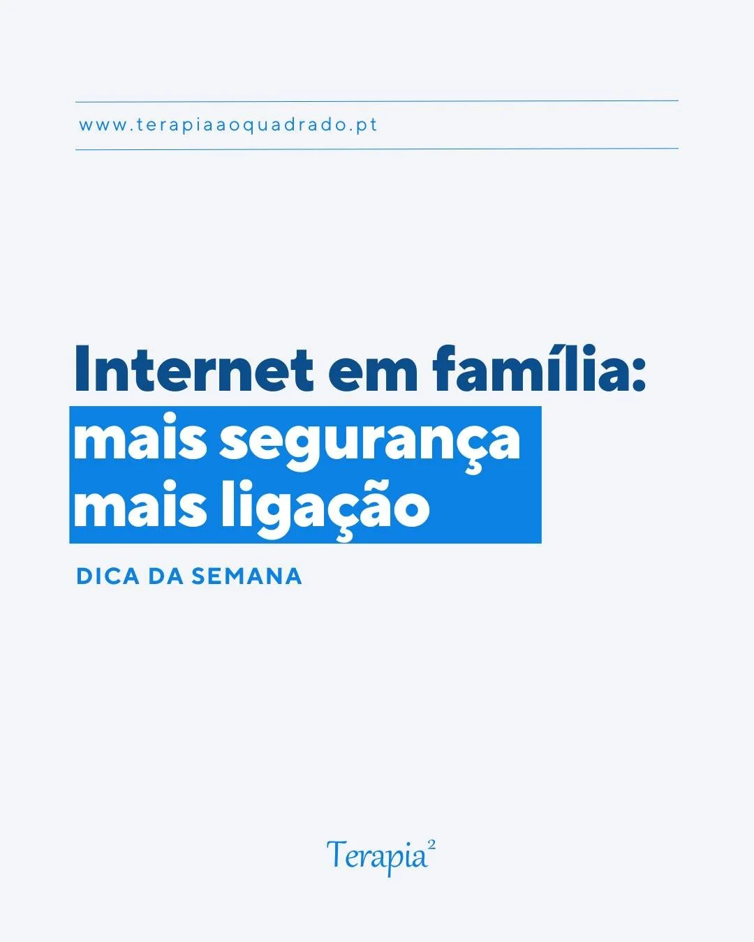 A internet faz parte do dia a dia das crian&ccedil;as &mdash; e isso n&atilde;o vai mudar. Mas podes transform&aacute;-la numa oportunidade de liga&ccedil;&atilde;o, em vez de uma fonte de preocupa&ccedil;&atilde;o.
Bastam 10 minutos por dia online j
