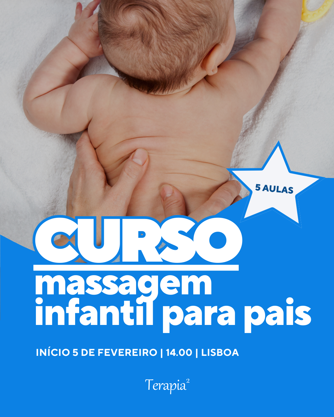 Curso de Massagem Infantil para Pais