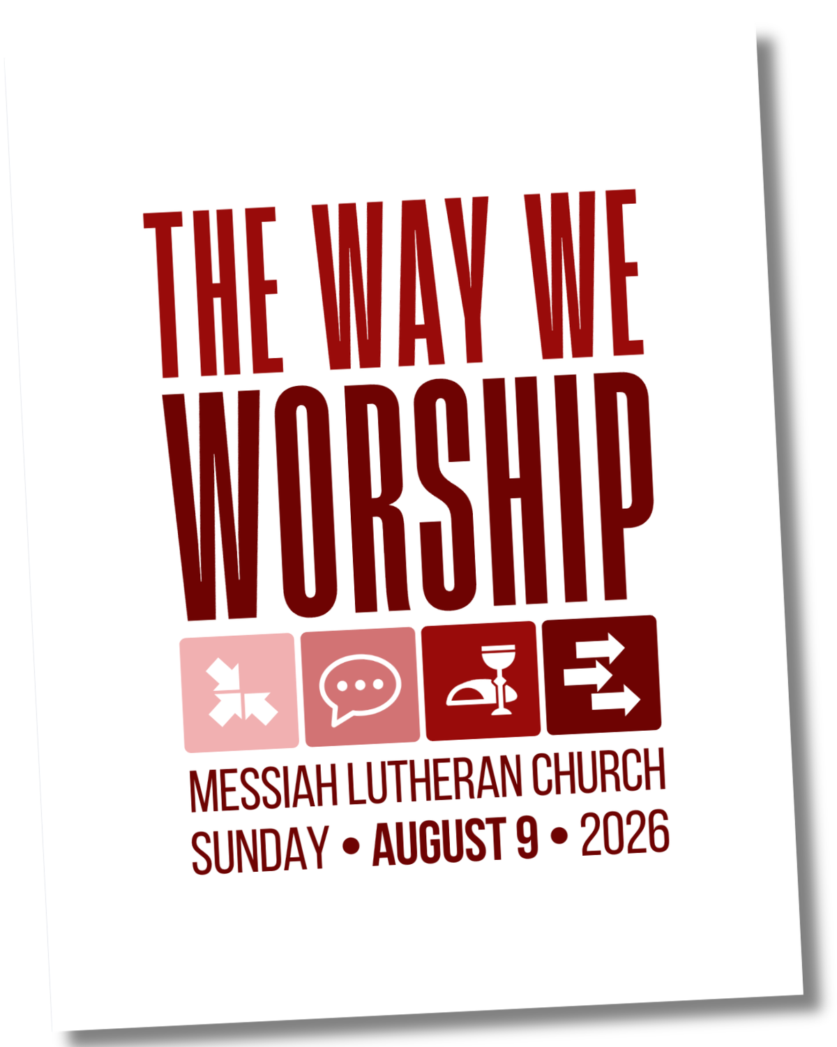 Sunday 8-9-2026