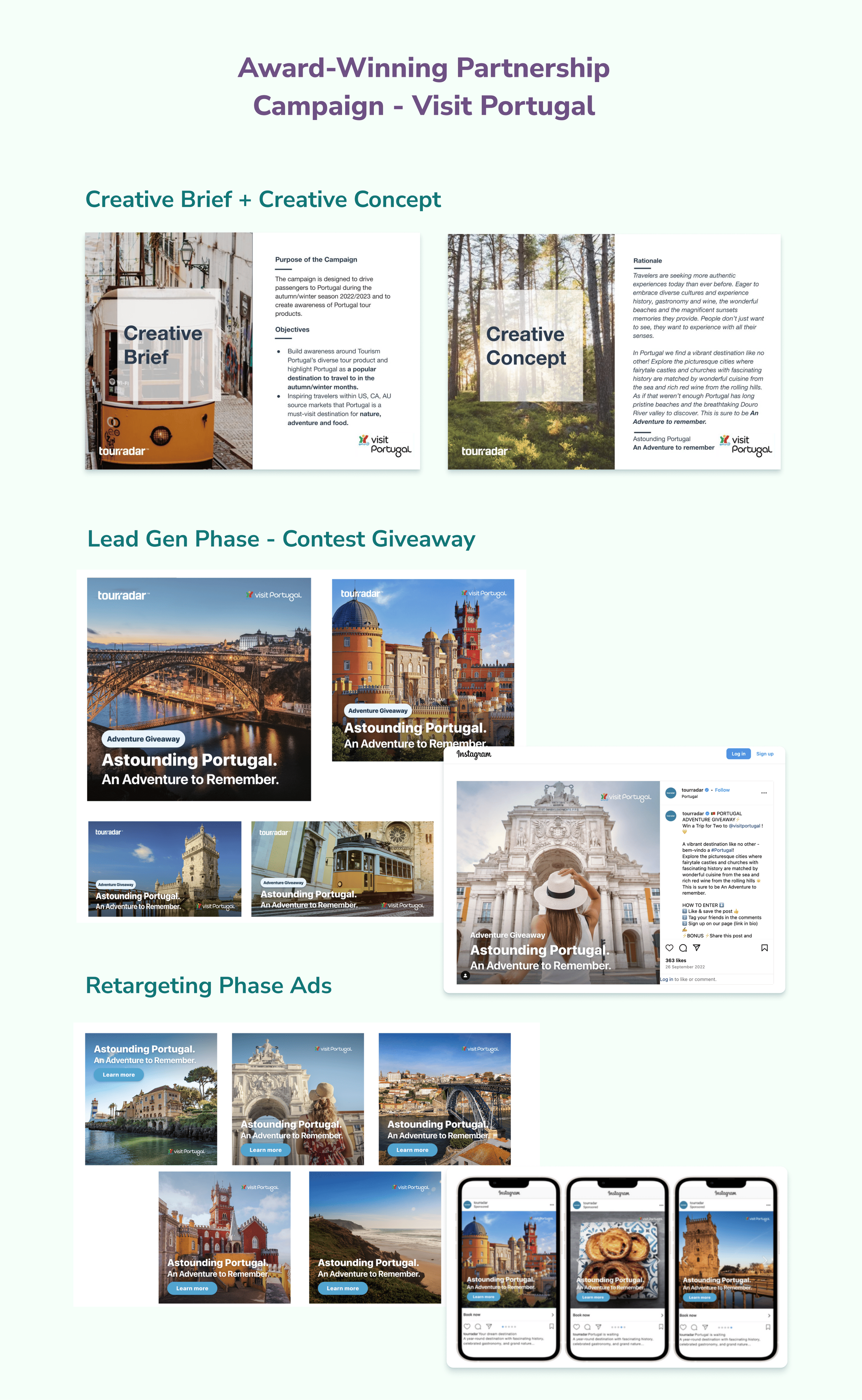 Creative Concept and Assets for the campaign