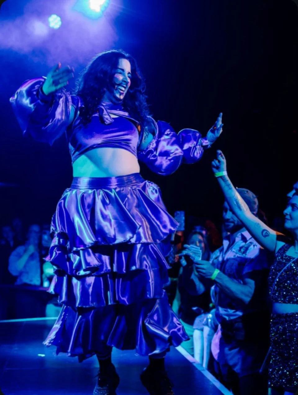 One week from today! This could be you, swipe right! So excited for my triad to be in SF @pattiegonia @theonlysequoia and to duet with my one and only @elmasjota 💋 📸 @karenobrist