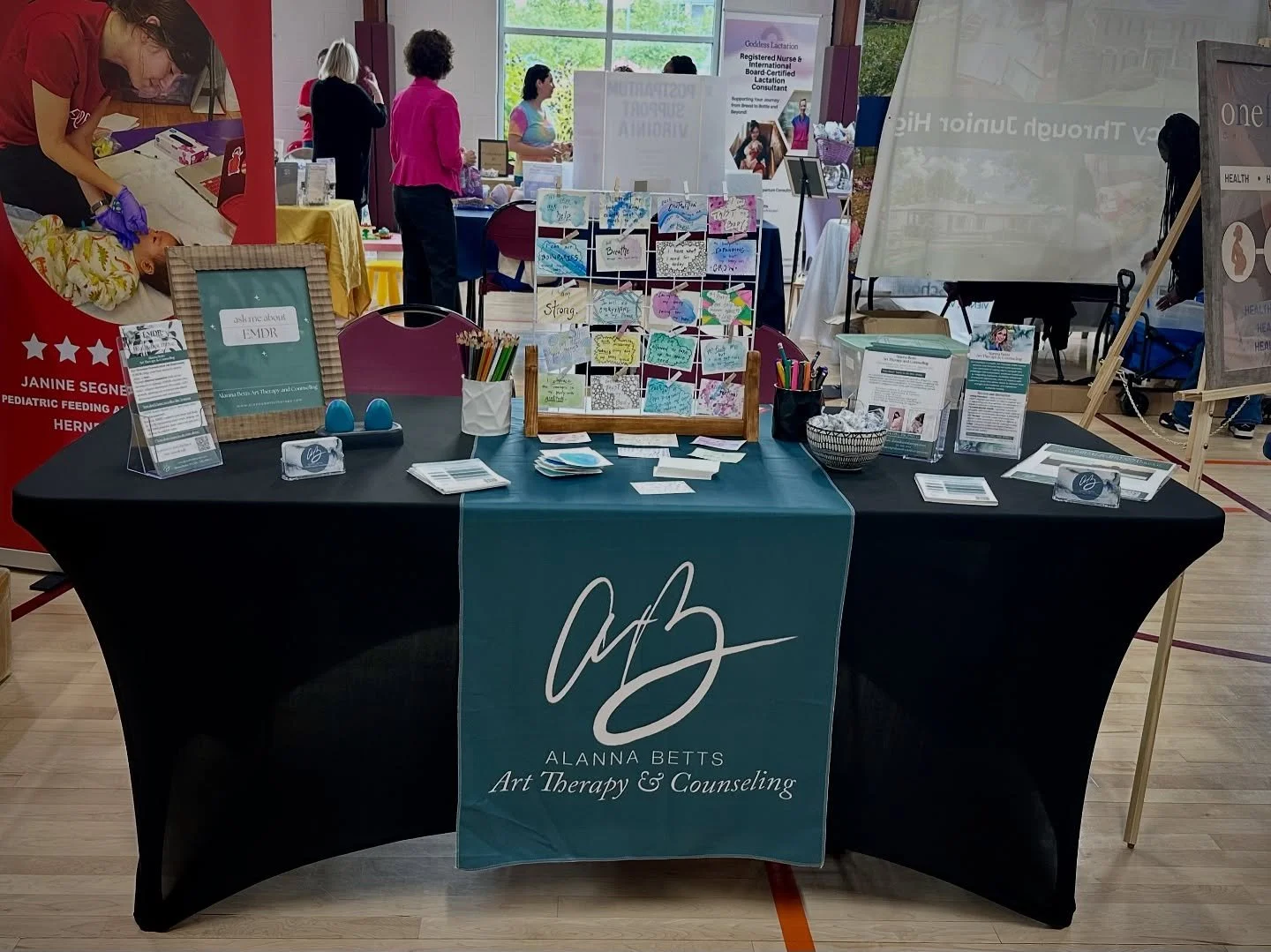 Such a fun morning at the @babycito.co Birth and Beyond Expo.
