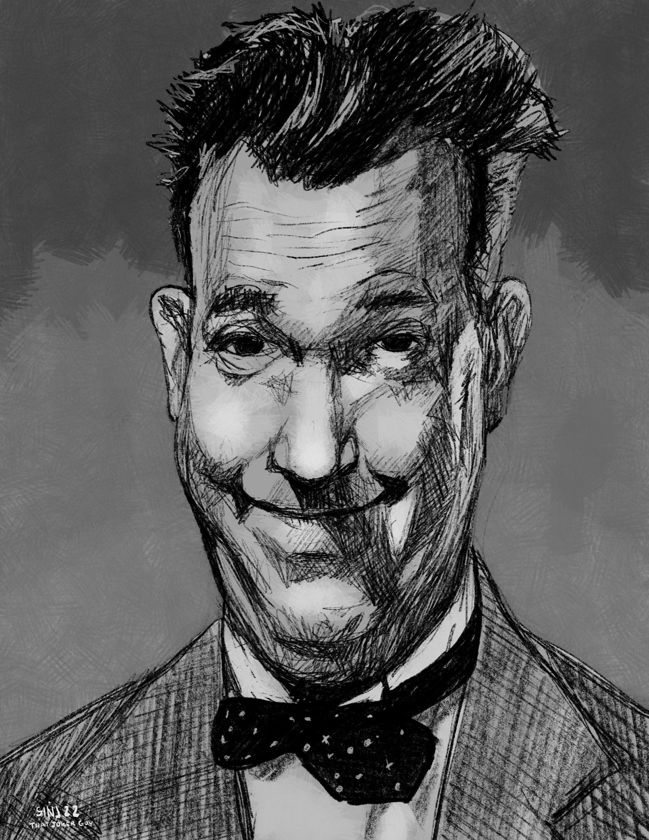 Black and White Stylized Custom Portraits (Digital)