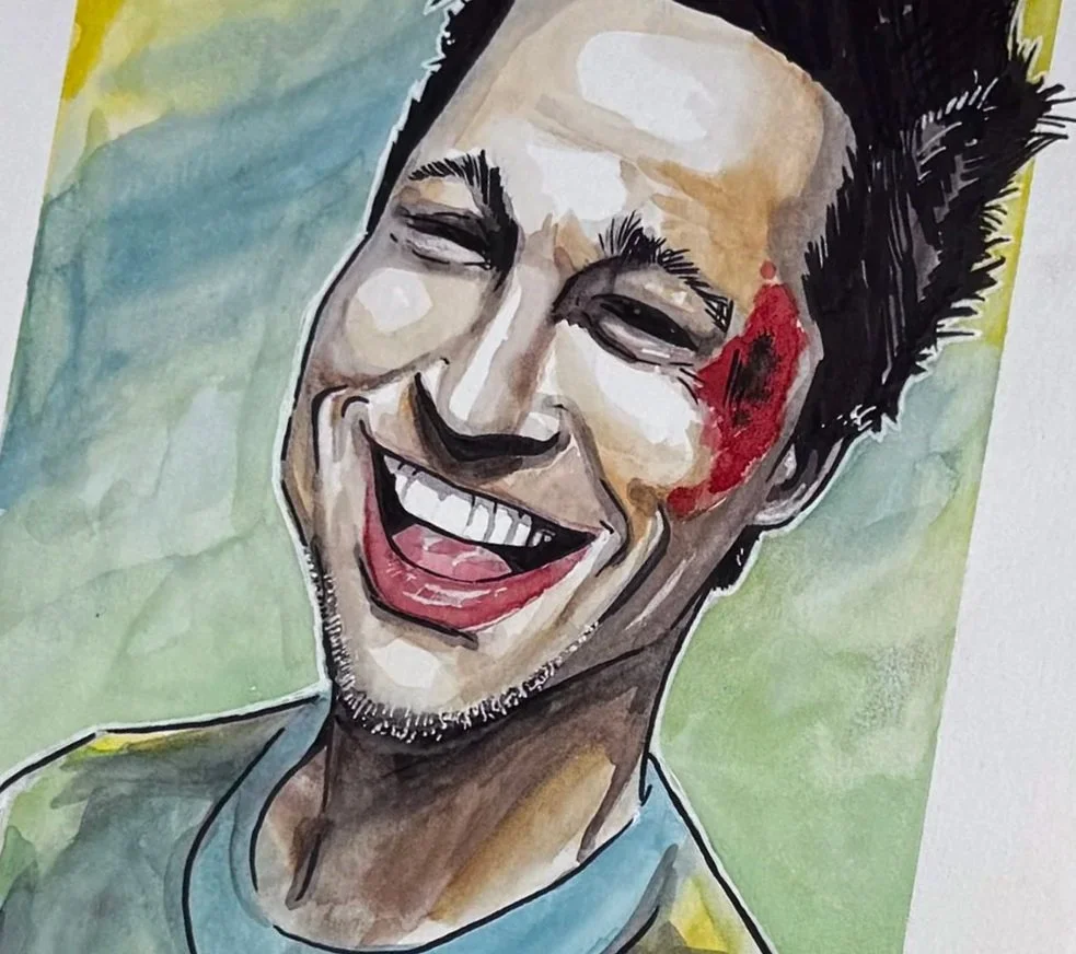Original Tyler Durden Watercolor