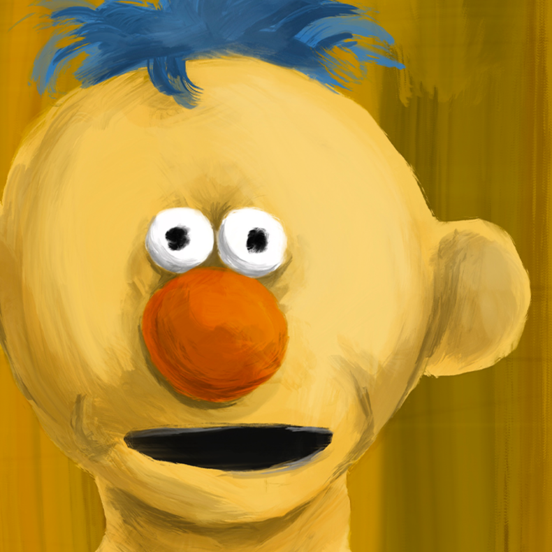 DHMS_Blue Guy Phone Wallpaper download