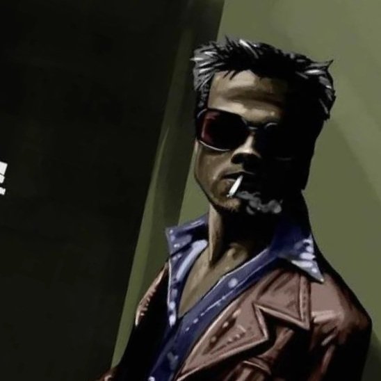 Tyler Durden Snowflake 8x10 Print