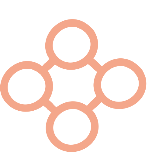 Solid peach-colored background with no distinct objects or features.