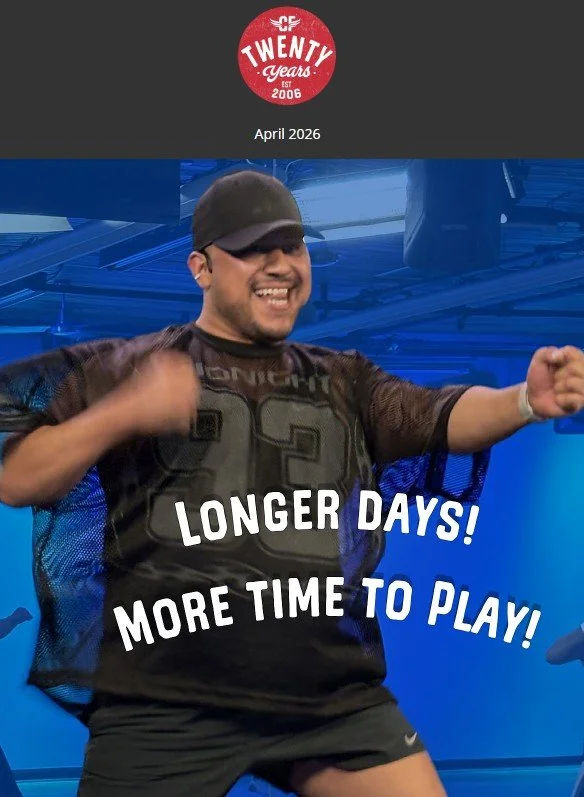 Longer Days! More Time to Play!