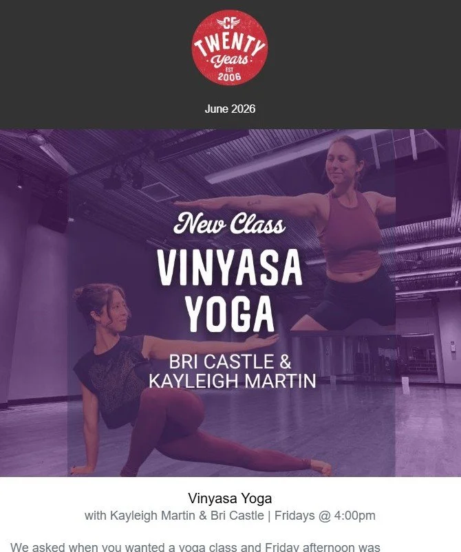 Flow, Dance, Sweat and Join the Parties