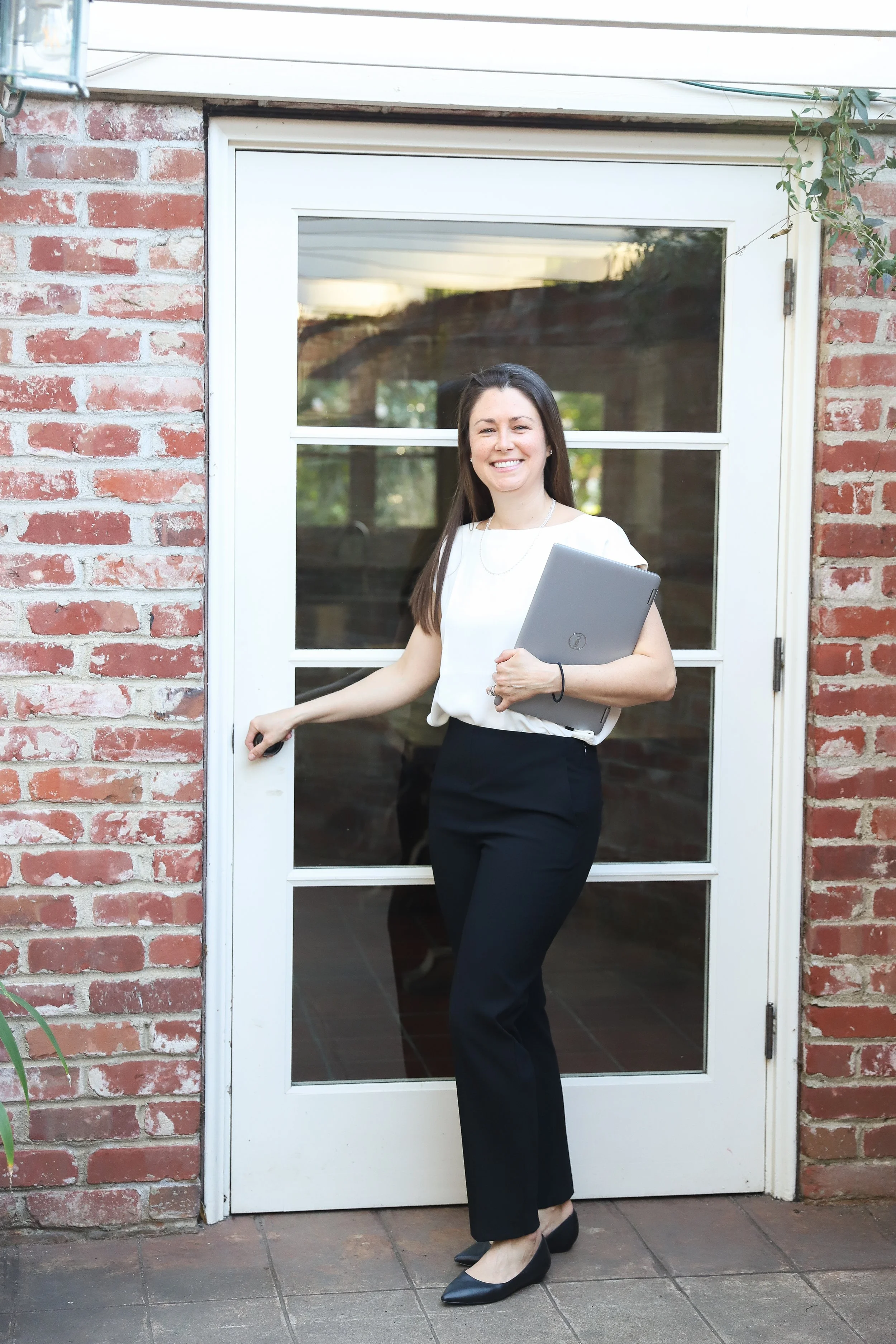 Mobile physical therapist arriving for in-home appointment in Palo Alto