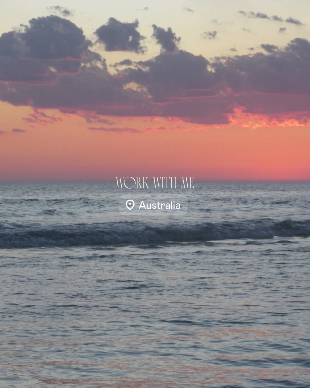 Life has its ways of leading the horse to water, &amp; I am here to drink.

I am so excited to announce that [through the universe doing its thing] I have been granted a 12 month working visa in Australia, of which I had no idea existed until about 1