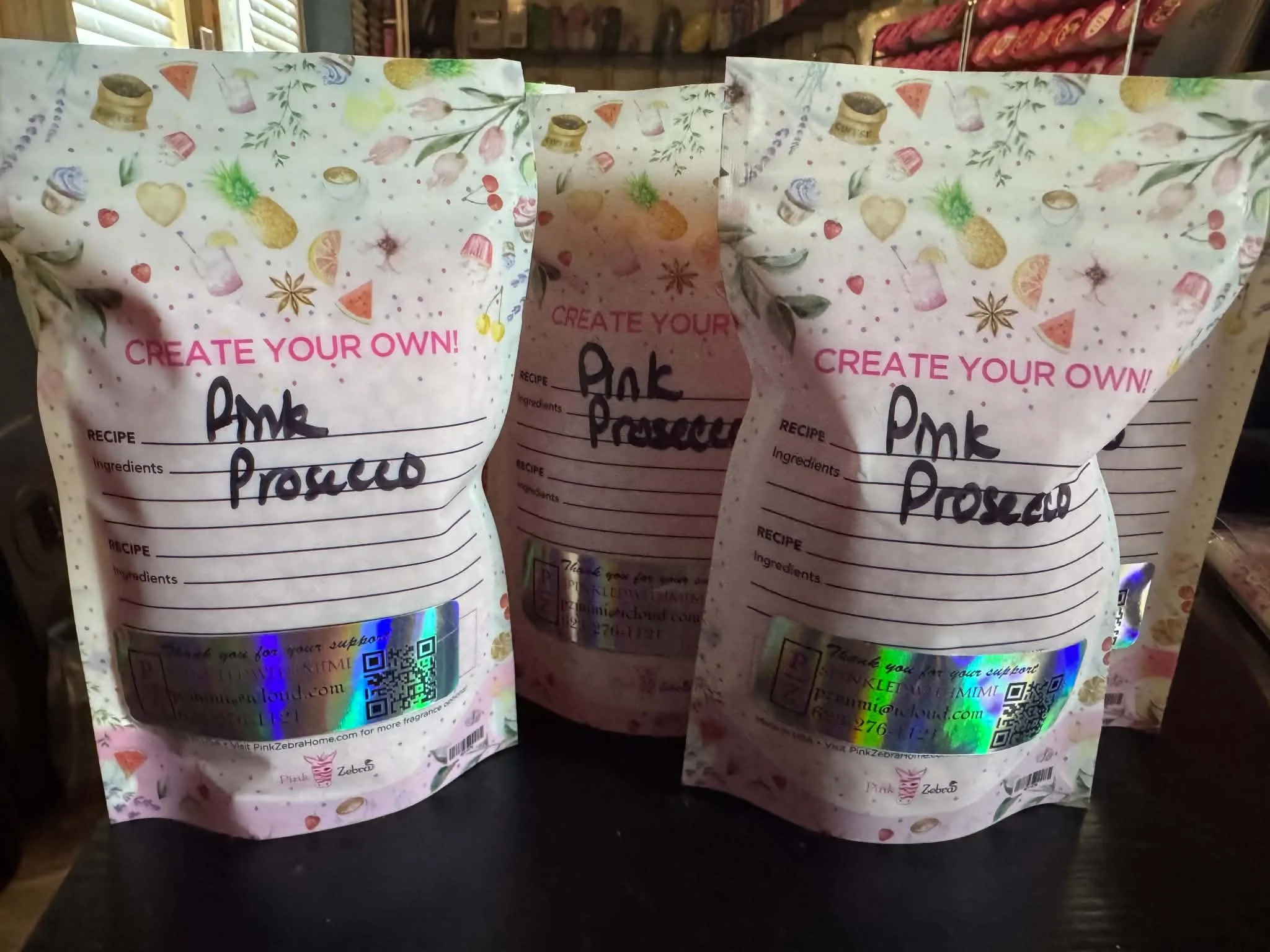 Pink prosecco bags.jpg