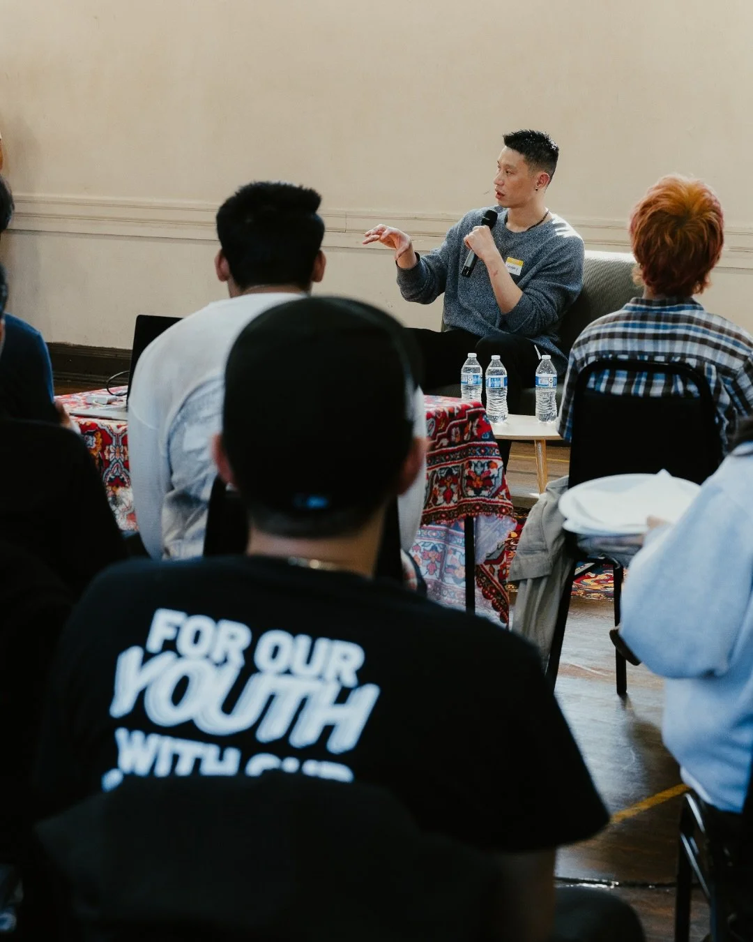 The energy in Queens, New York was just as electric as New York City on game night. When I asked @jlinfoundation Thrive Together Collaborative youth what advice they had for the adults in the room, their answer was a powerful reminder: adults need to