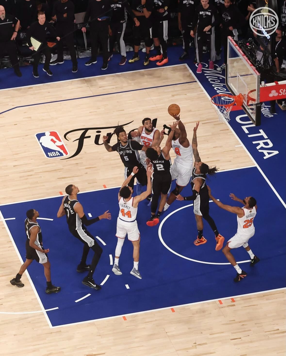 OG!!! THE MOST INSANE GAME IN NBA PLAYOFF HISTORY!! THE GARDEN WAS MAGICAL. CANT FIGHT FATE #NYK