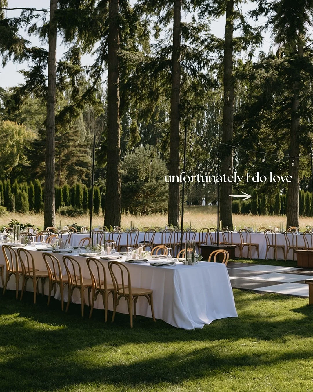 I just really love when the couple is truly passionate about their wedding day, they want to share it with all their people + they hire me 😭✨