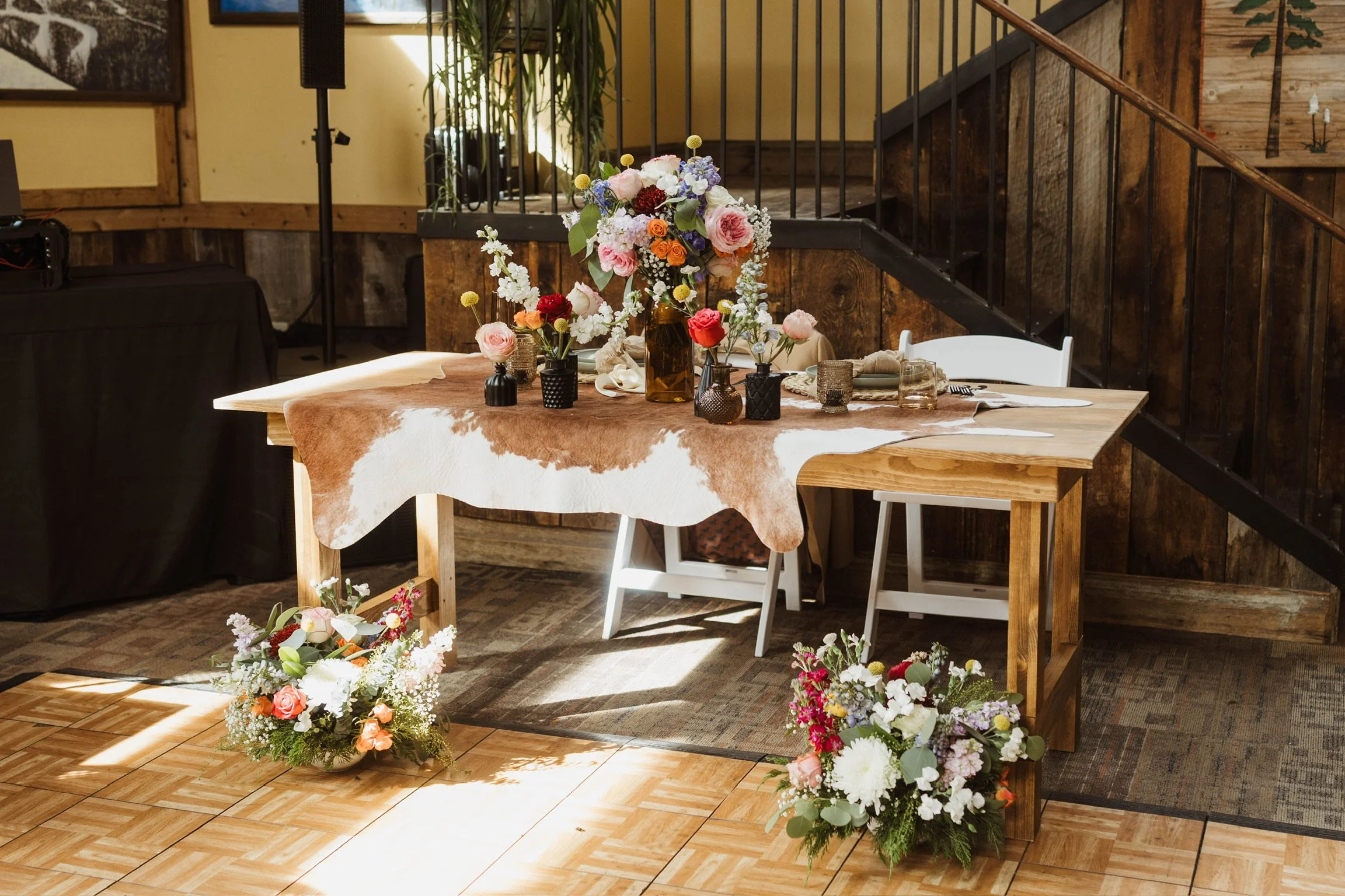 6ft Foldable Wood Table Custom Made $75 each 2 available