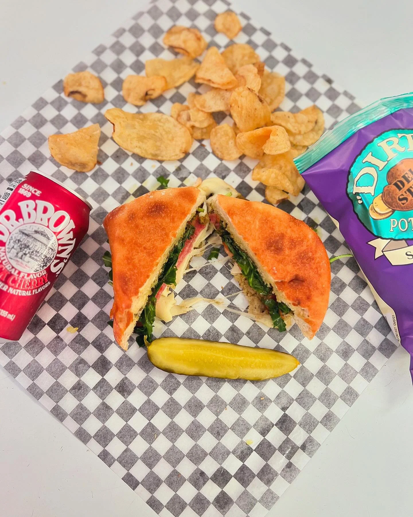 Boar's Head sandwich for lunch from Duck Blind Drive-Thru