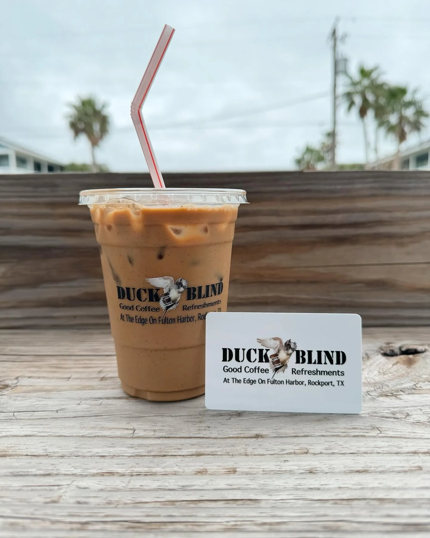 Espresso drink handcrafted at the Fulton Harbor location. 