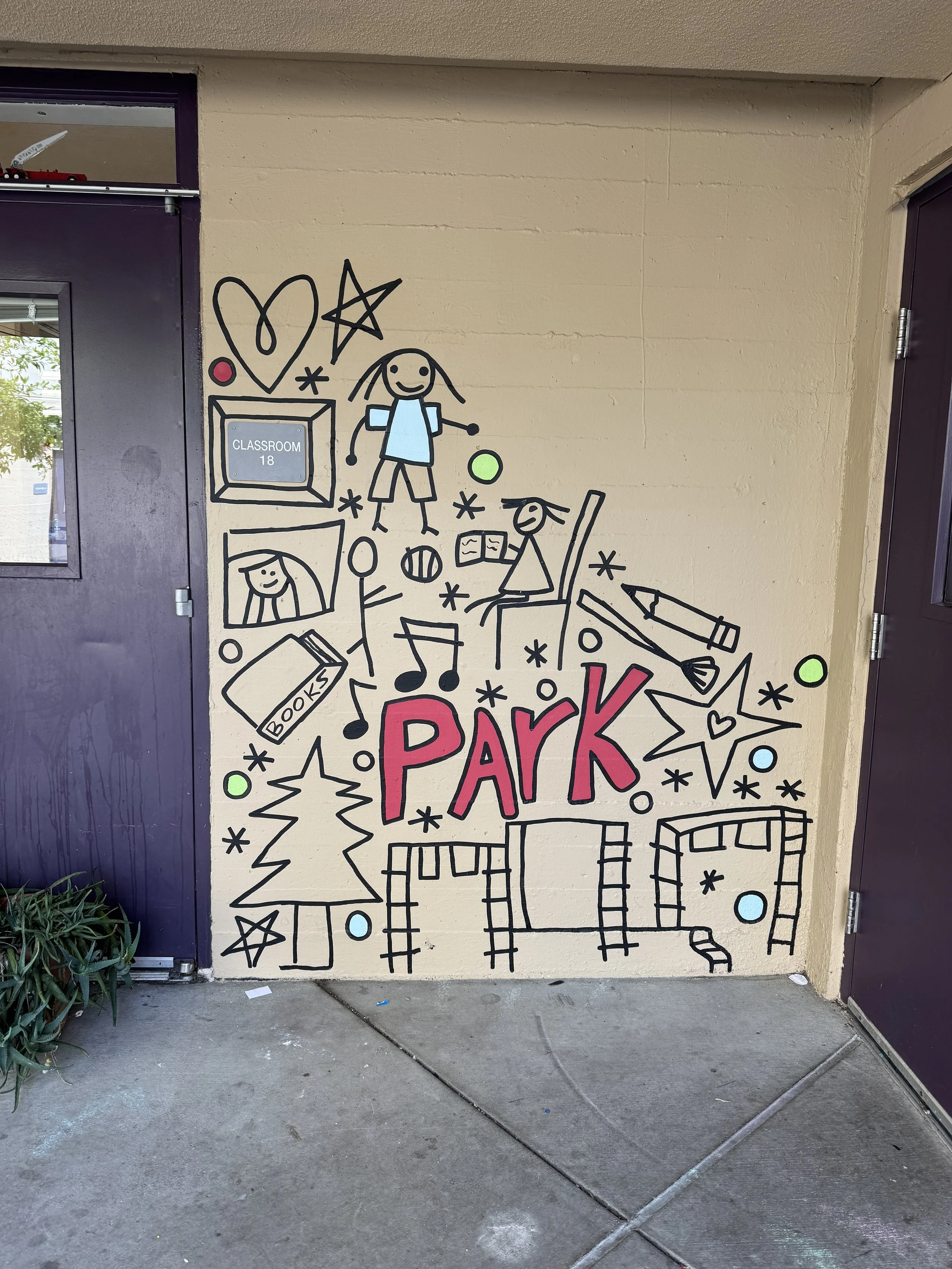  Park School  
Mill Valley, California 
2026 
 Student-led mural 