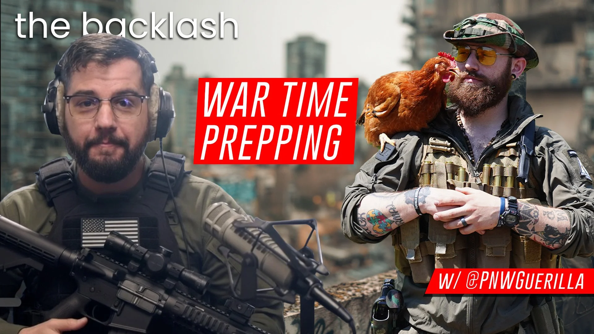 Episode 128 — Foreign War, Domestic Chaos: How to Prepare for What’s Coming w/PNW GUERRILLA&nbsp; ​