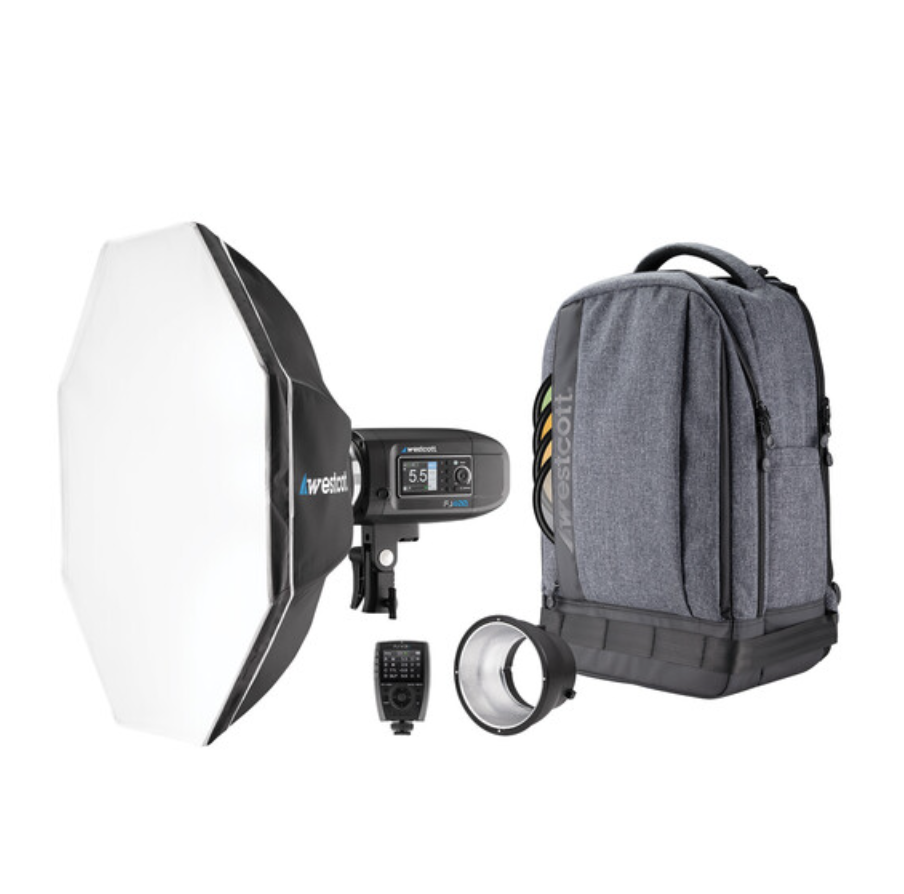 Westcott FJ400 Strobe 1-Light Backpack Kit with FJ-X3s Wireless Trigger for Sony Cameras