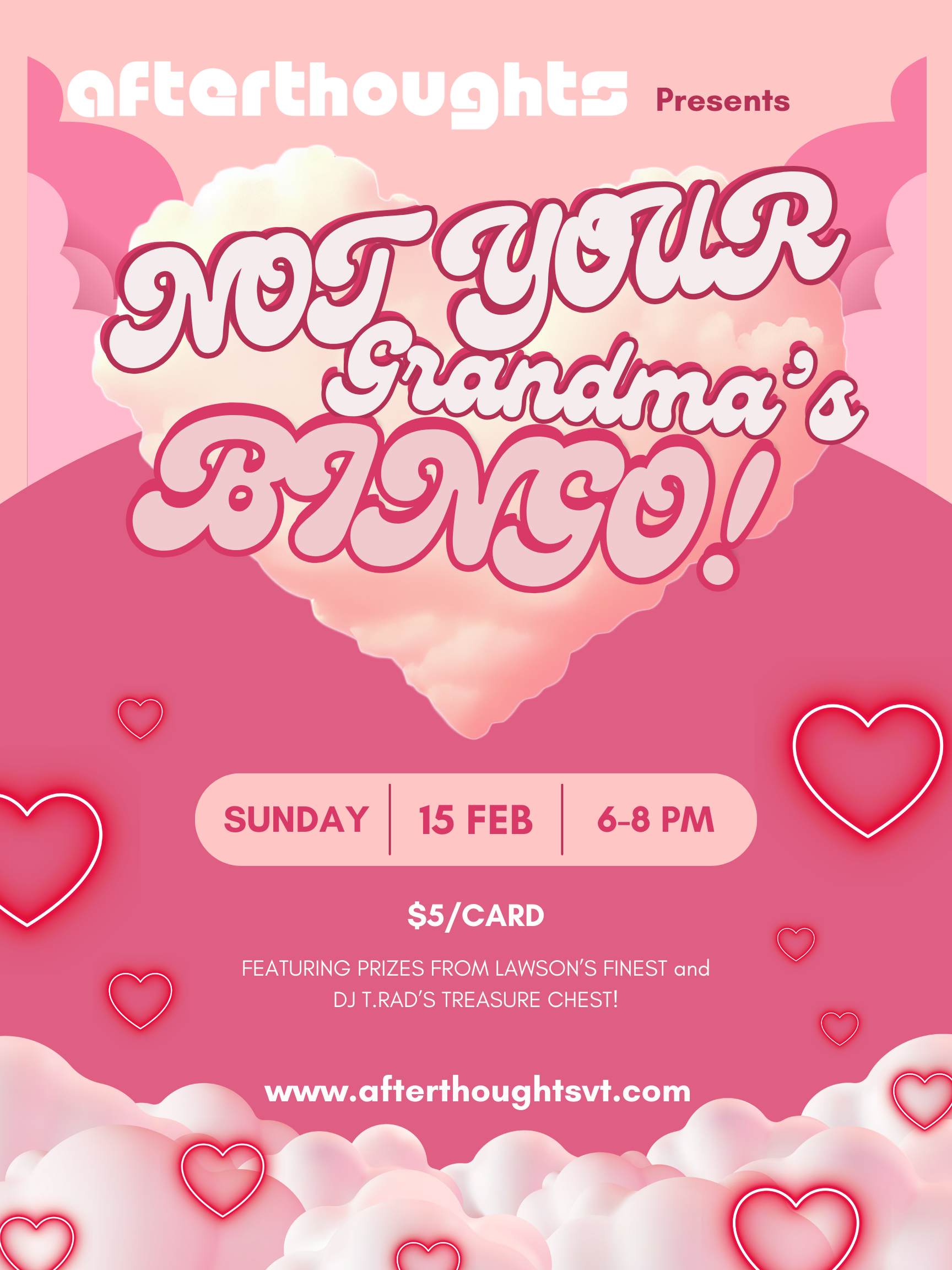 NOT YOUR GRANDMA’S BINGO W/DJ T.RAD