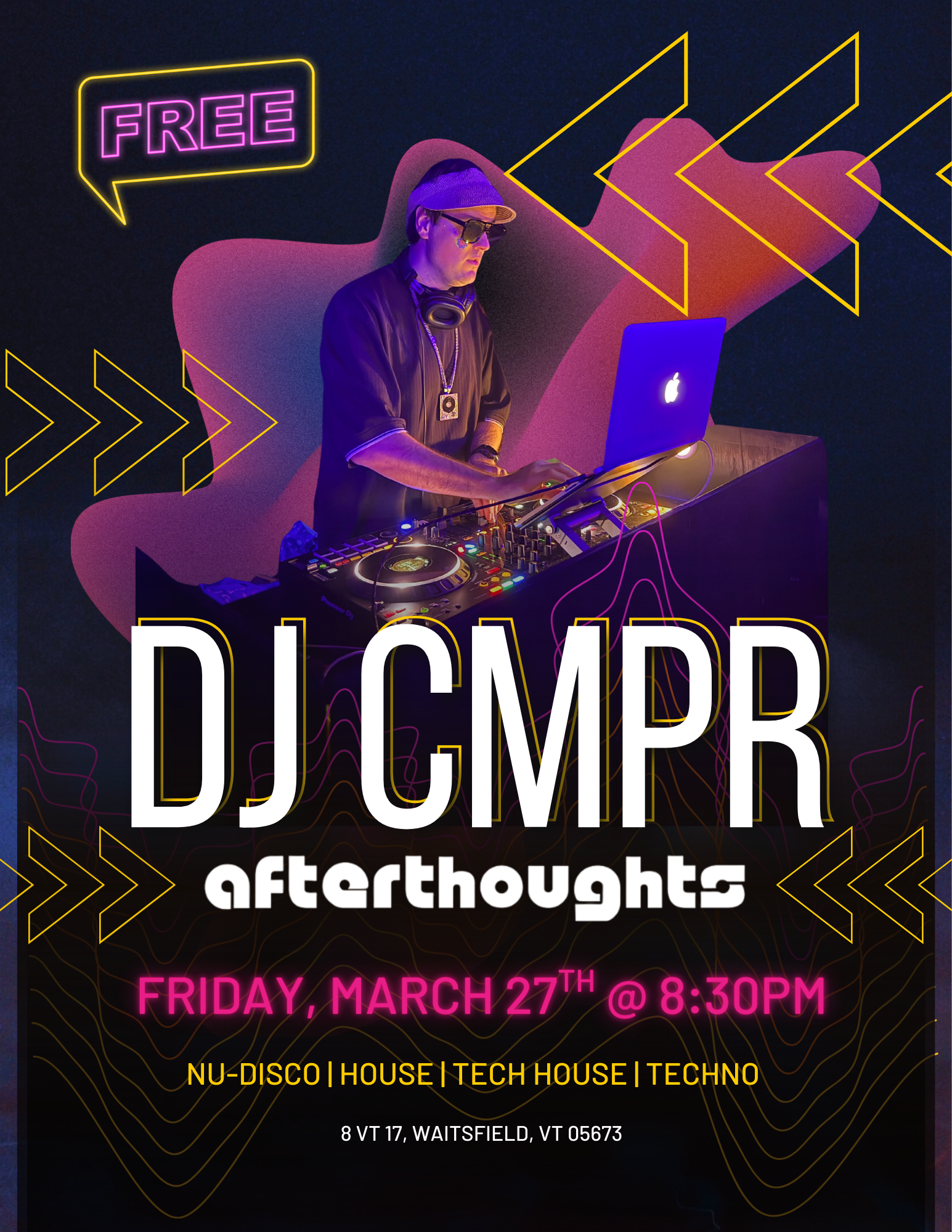 DJ CMPR: NU-DISCO | HOUSE | TECH HOUSE | TECHNO | No Cover