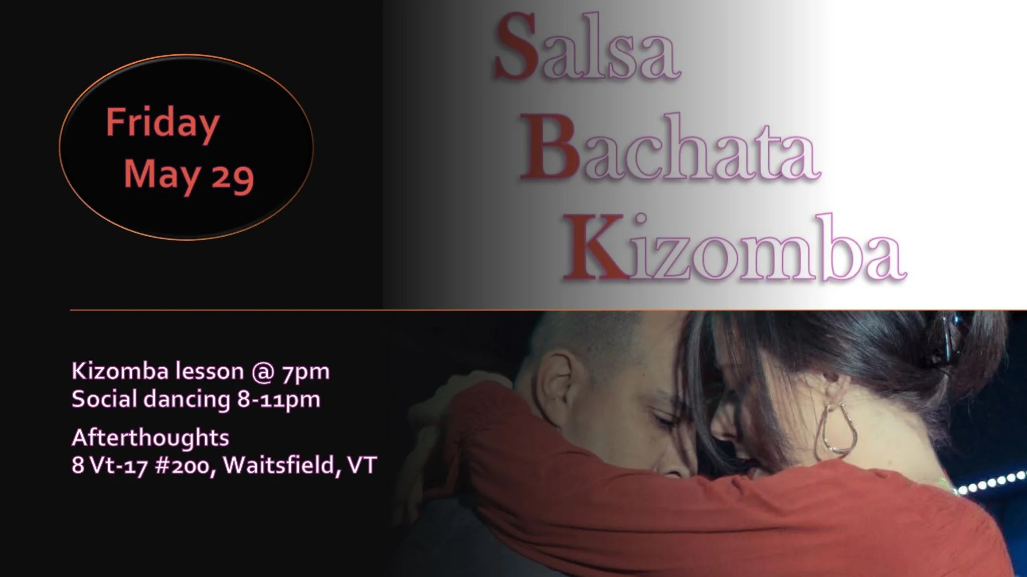 Kizomba Lesson &amp; open dancing with Jackie