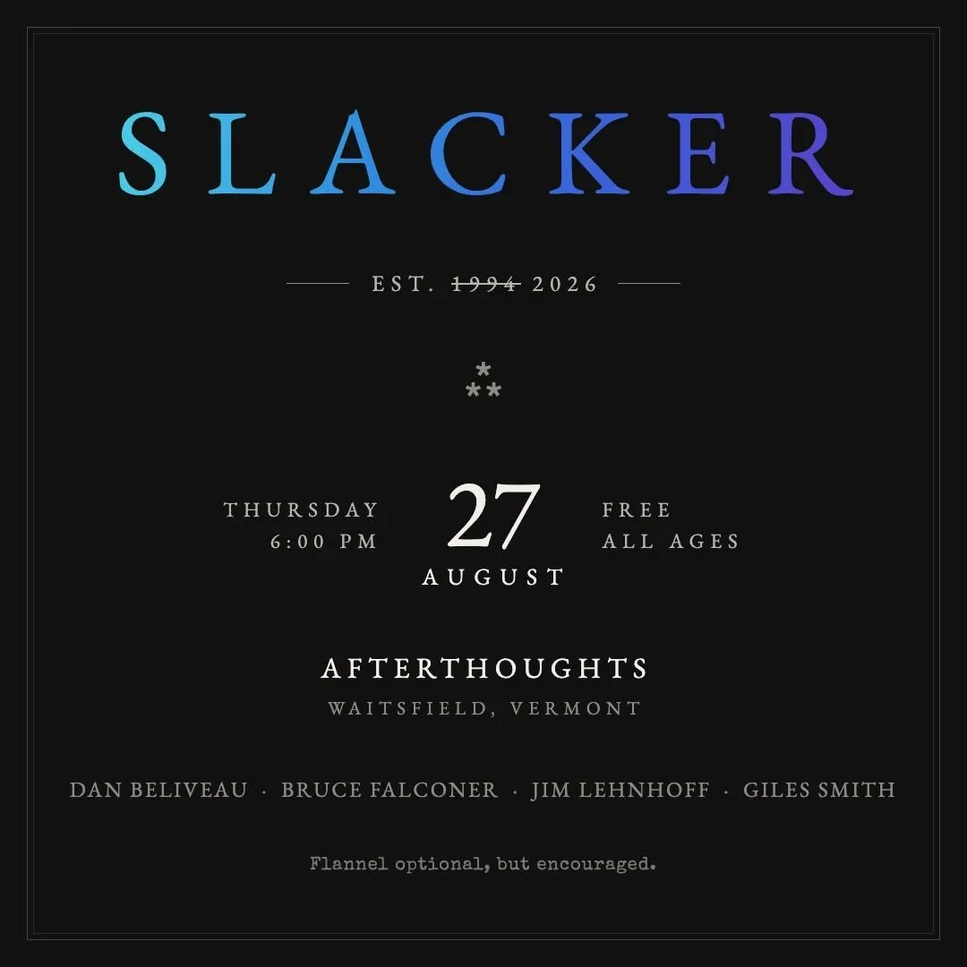 SLACKER: 90's Grunge Rock Revival