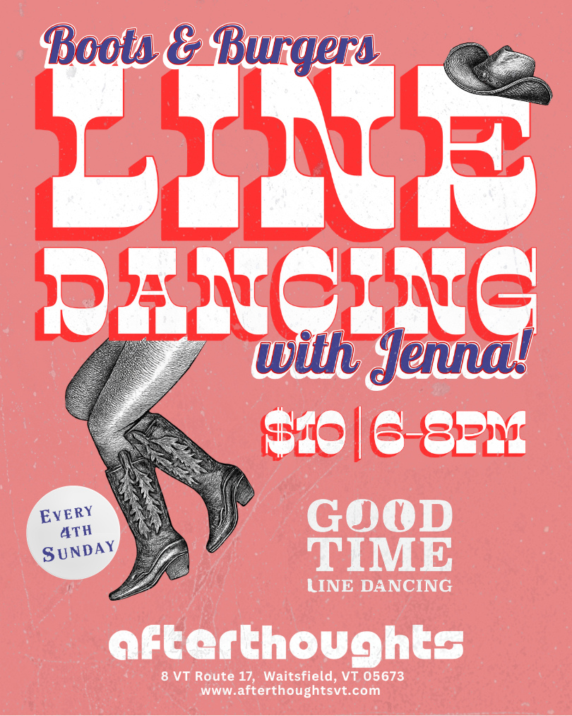 BOOTS & BURGERS: LINE DANCING W/JENNA