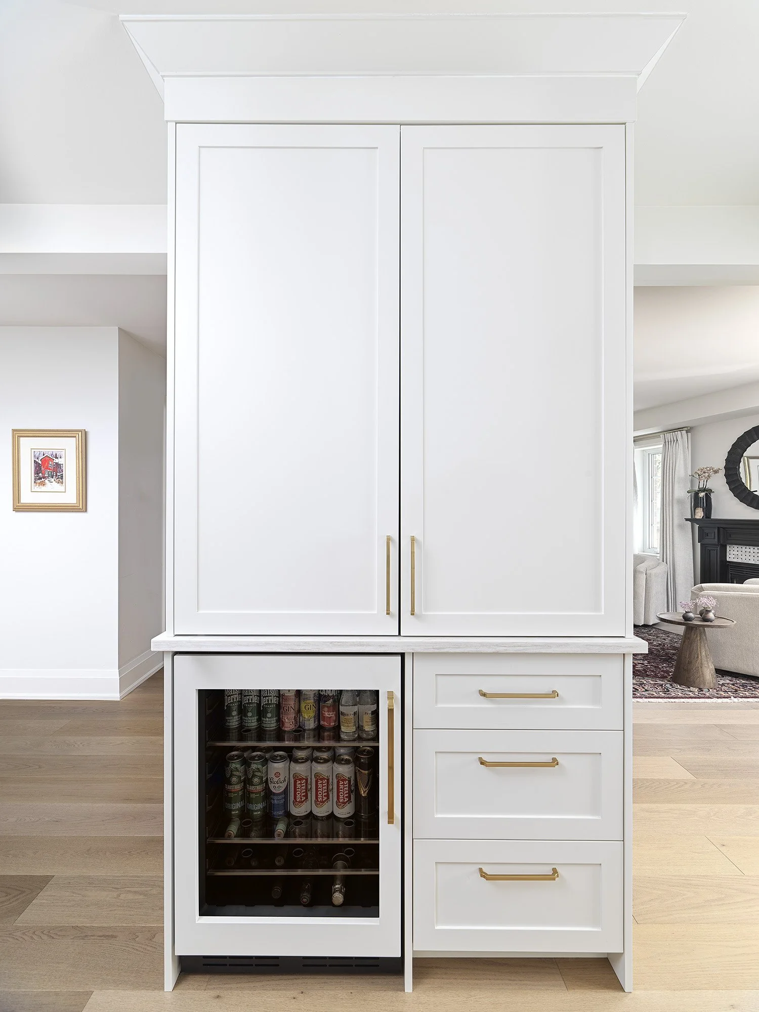 River Oaks Kitchen Reno - Coffee / Wine Bar