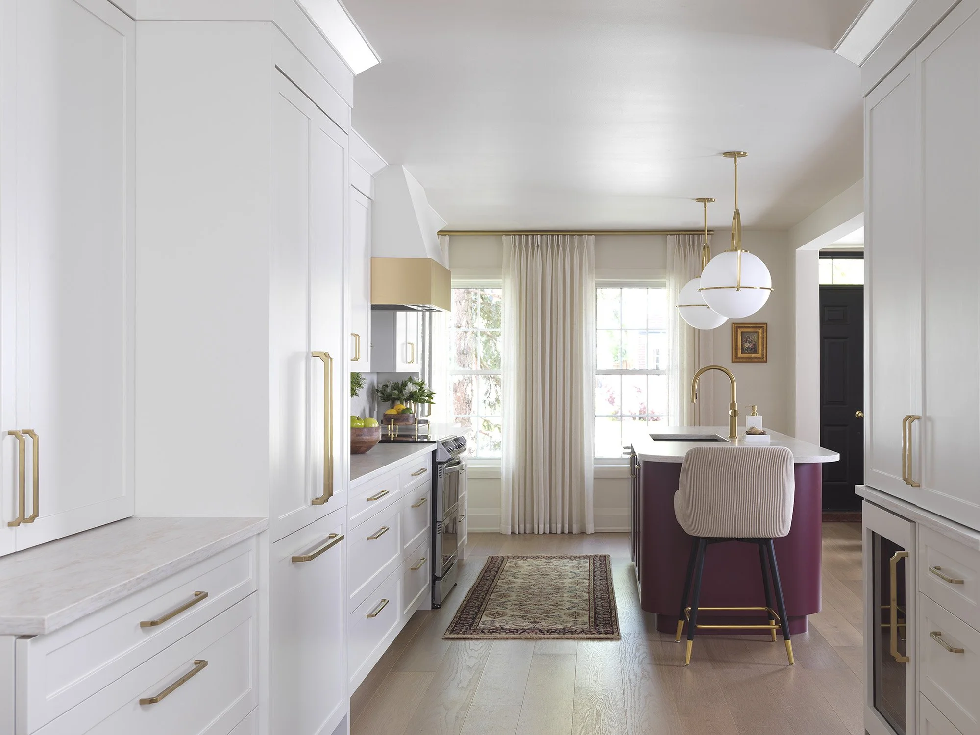 River Oaks Kitchen Reno - Custom Cabinetry