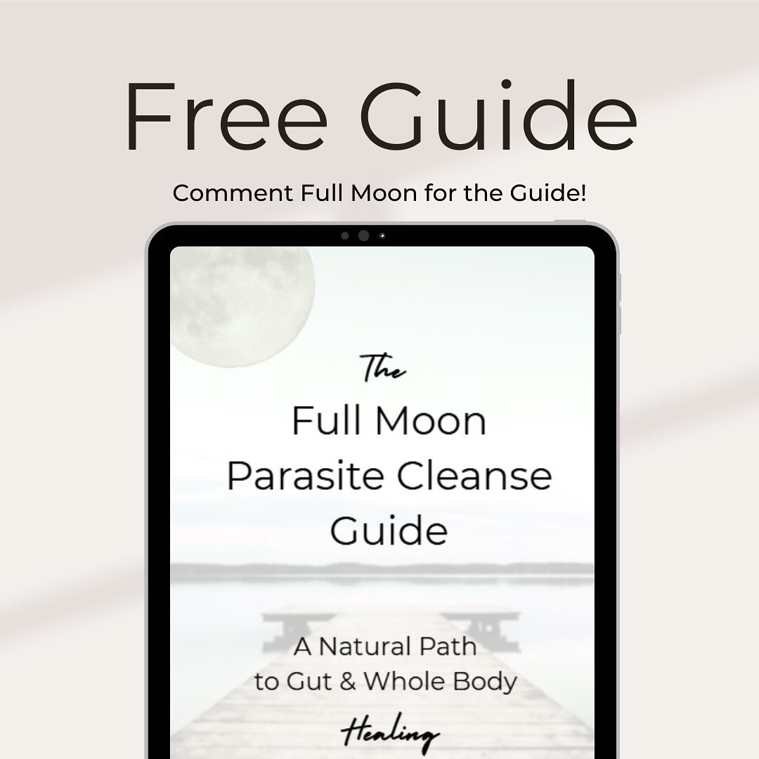 After yesterday&rsquo;s post, I received some great questions&hellip; which gave me the final push to finish up my Free Parasite Cleanse Guide 🌿

So many of you are curious about what parasites really are, how they affect your body, and how to suppo