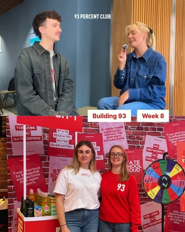 We're nearly at the end of September! You know what that means, we've over half way through our Freshers Roadshow! Here's Week 8 of building 93.