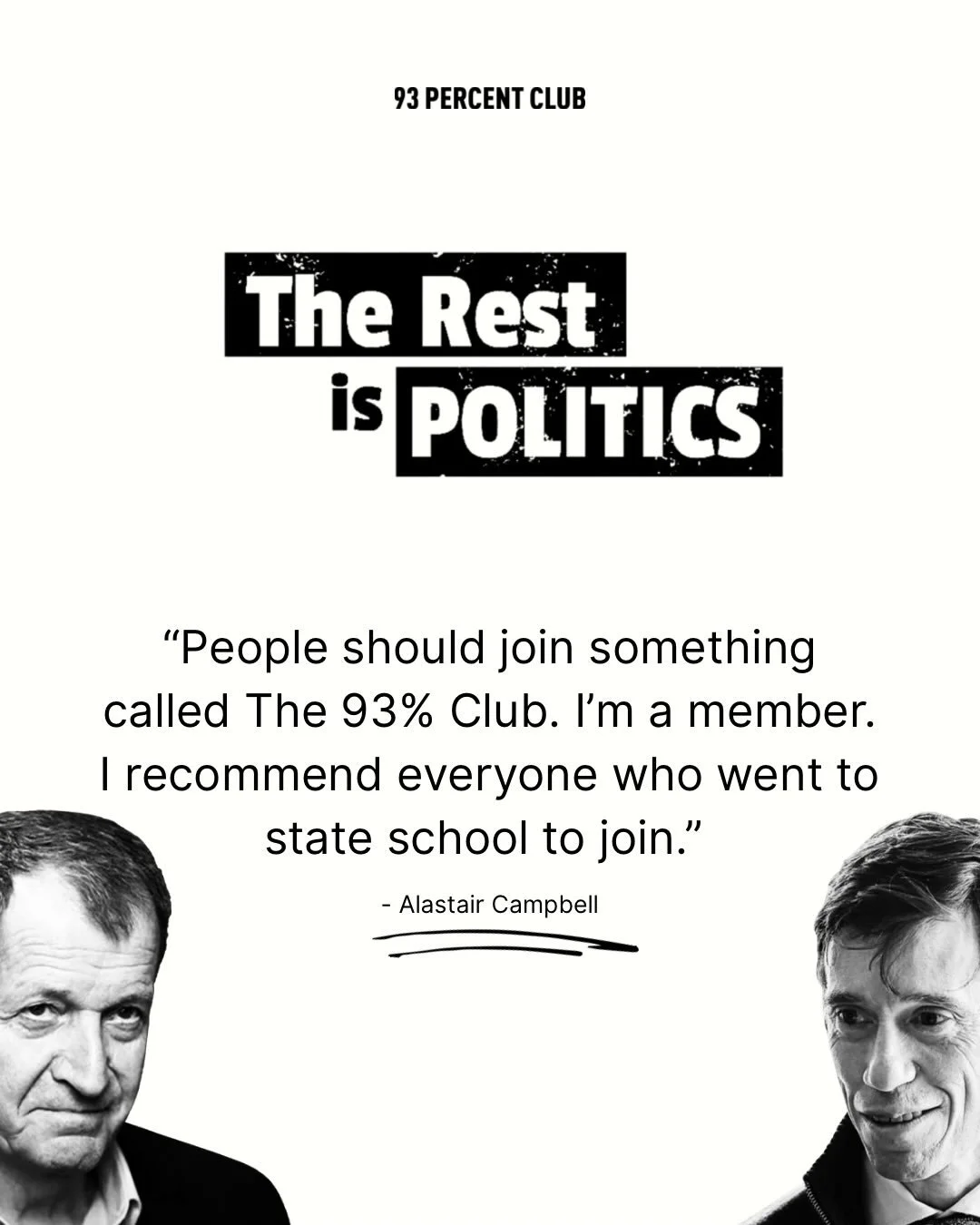 When even Old Etonians are saying this policy makes no sense&hellip; you know something is off.

Thank you to Alastair Campbell and Rory Stewart for speaking out on @restispolitics about Trinity Hall&rsquo;s attempt to &ldquo;encourage&rdquo; more pr