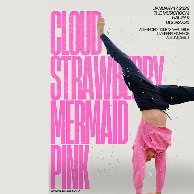 Blue Lobelia Album Release: 'cloud strawberry mermaid pink'
