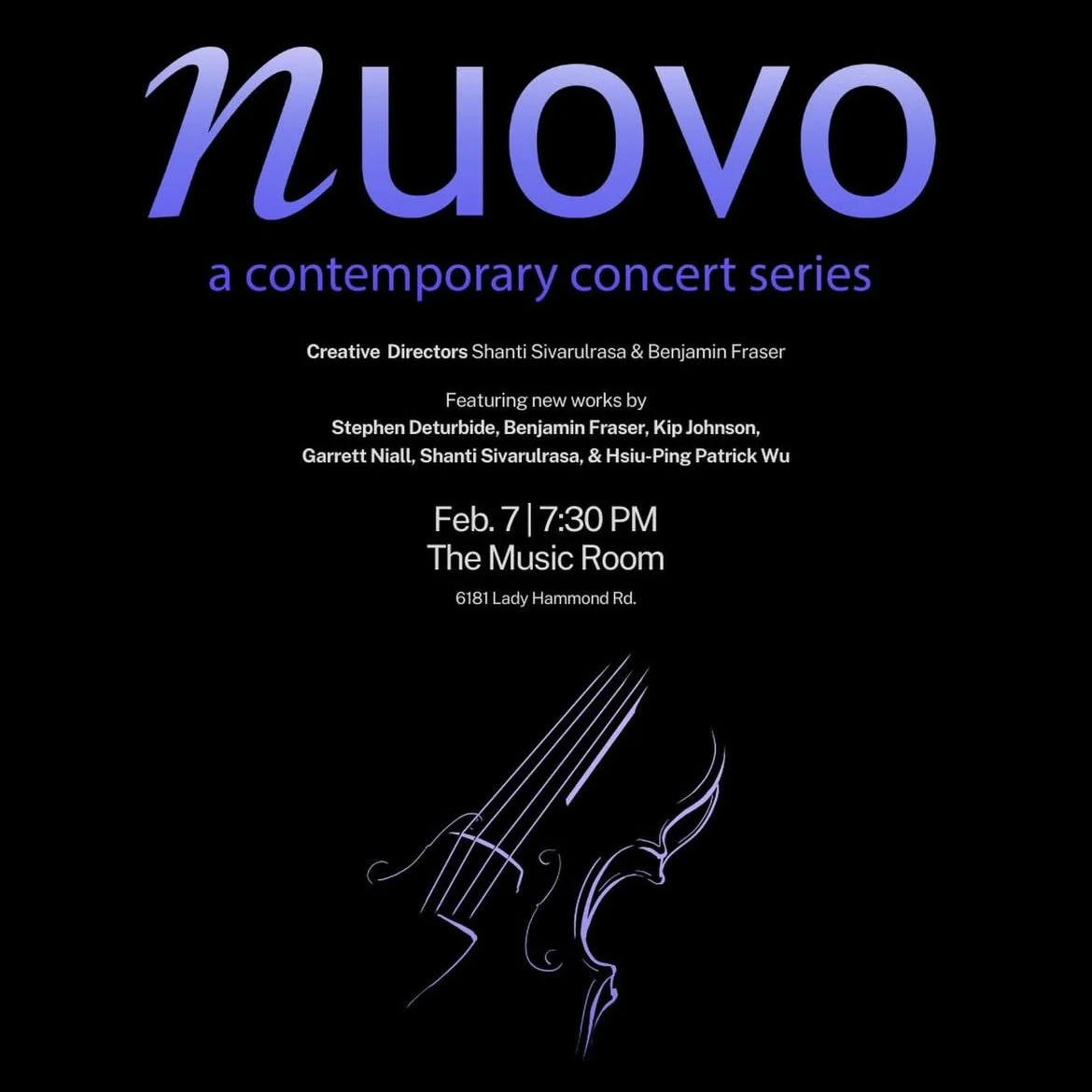 Nuovo: A Contemporary Concert Series (Winter 2026)