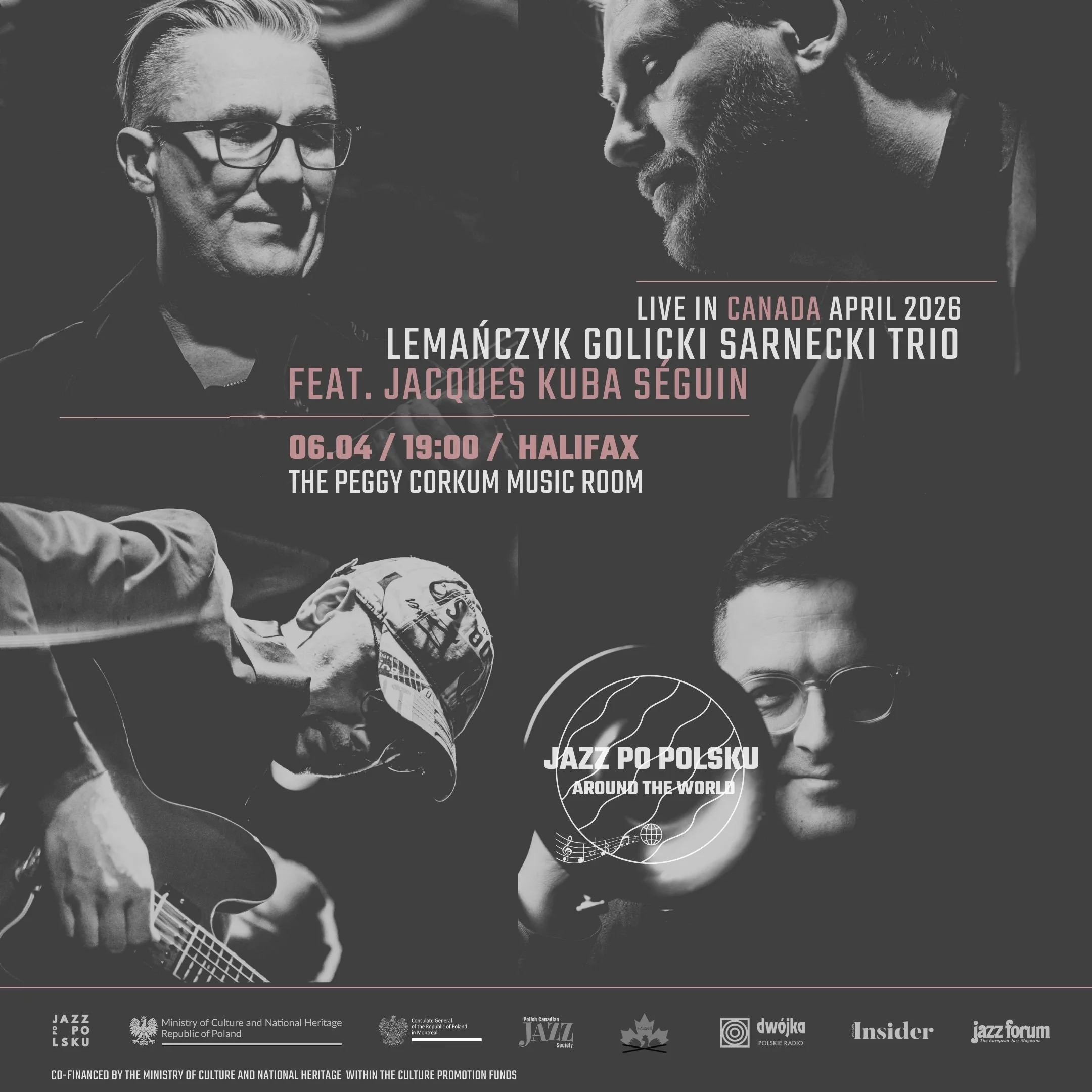 Lemańczyk / Golicki / Sarnecki Trio Feat. Jacques Kuba Séguin