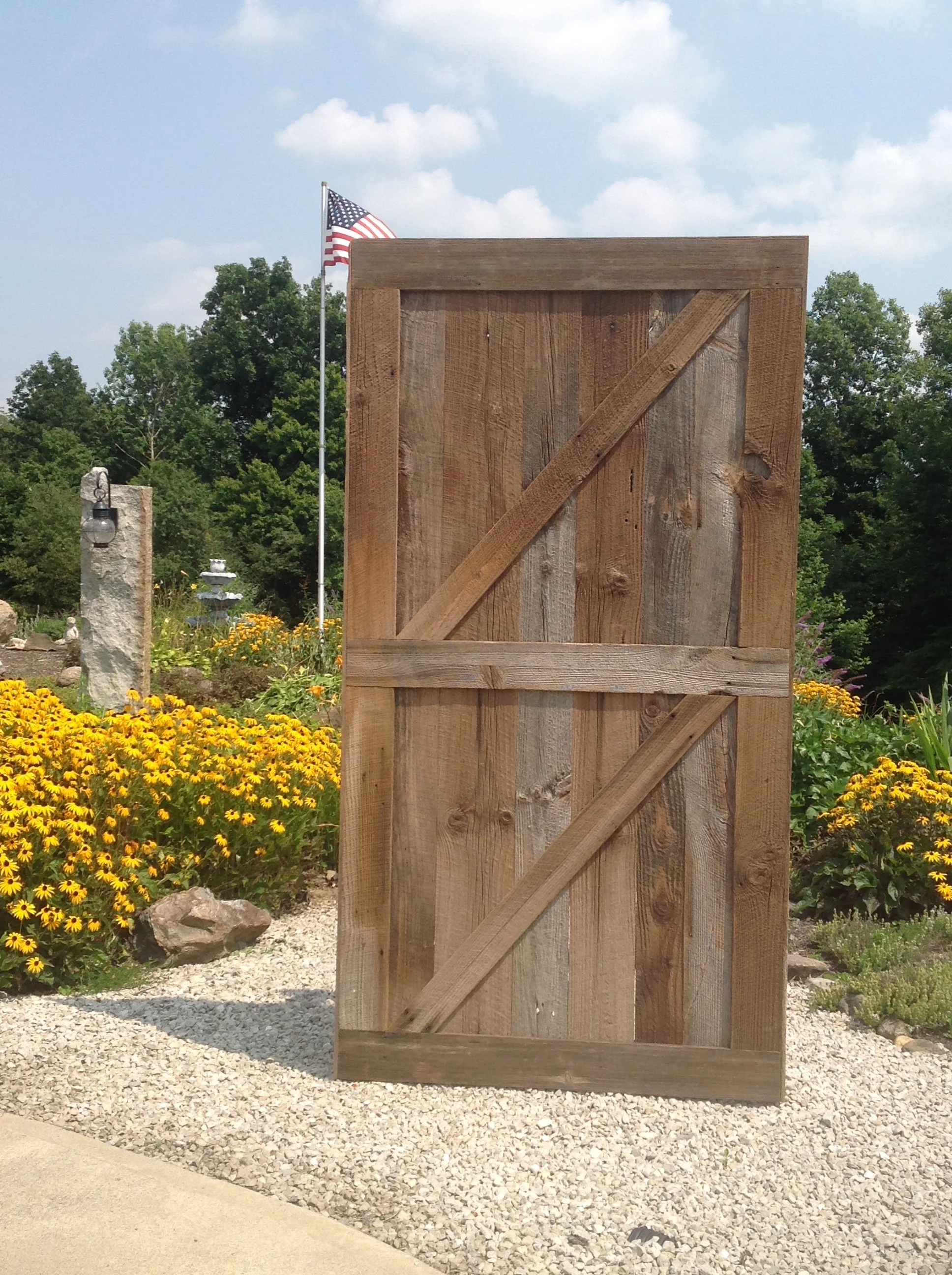 Reclaimed Wood Door