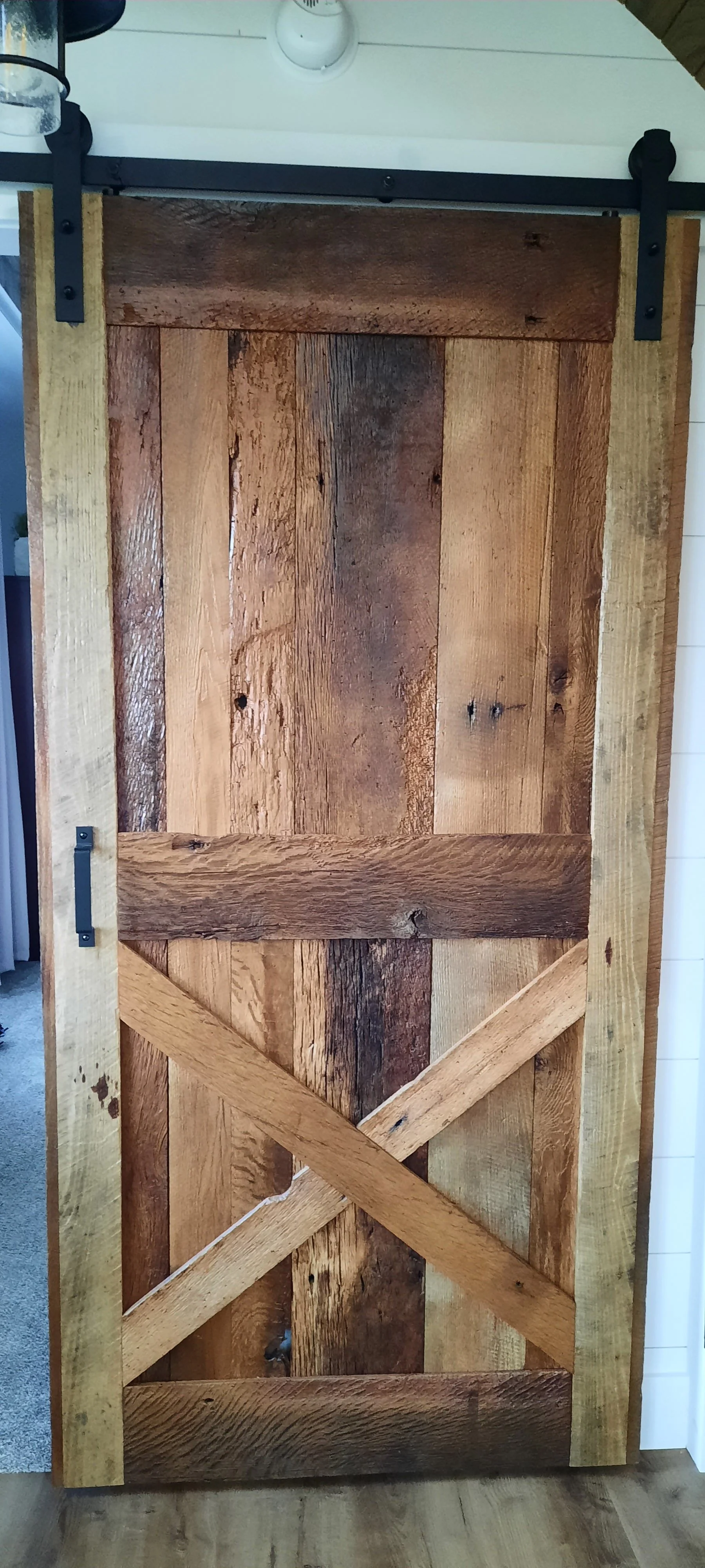 Reclaimed Wood Door with Detail