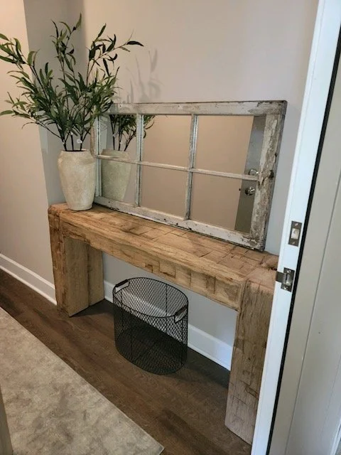 Reclaimed Wood Accent Table