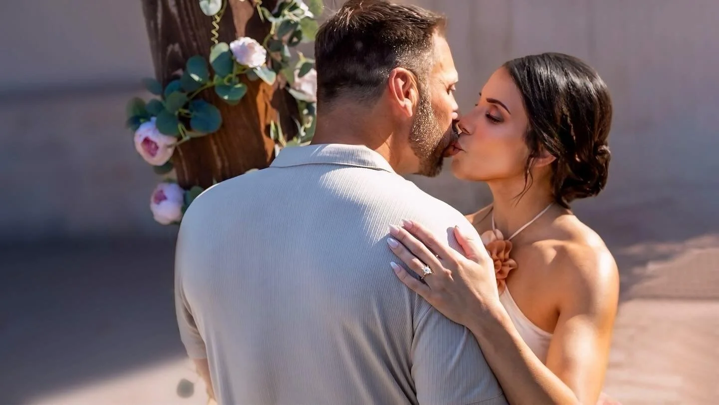 Back Yard Wedding!! Less than 10 people and prefect!