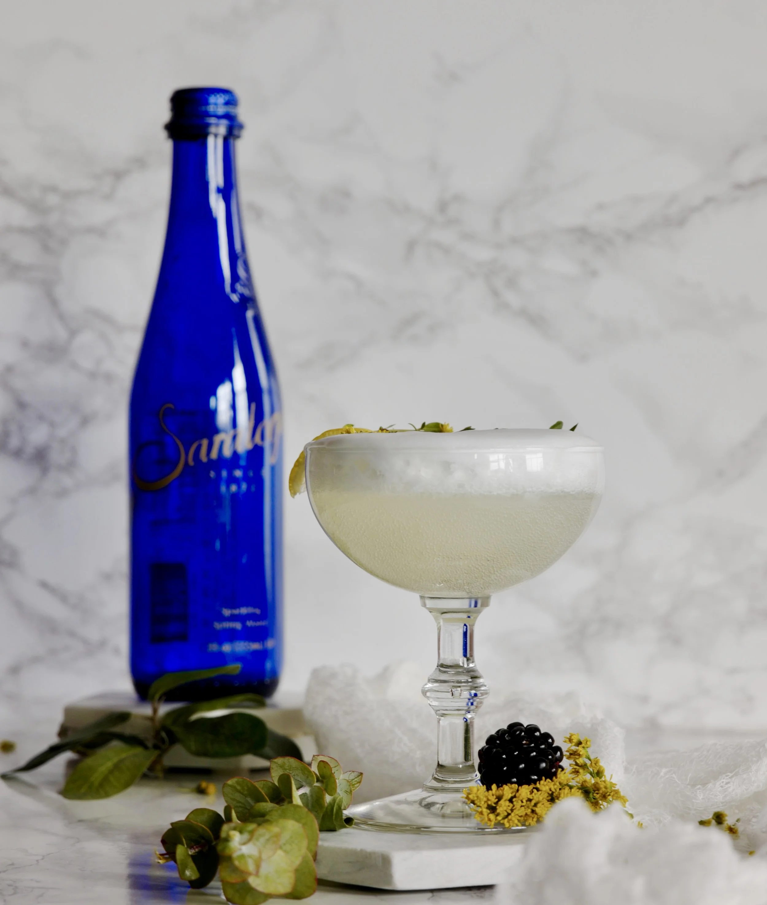 Staged Food Photography (Mocktail)