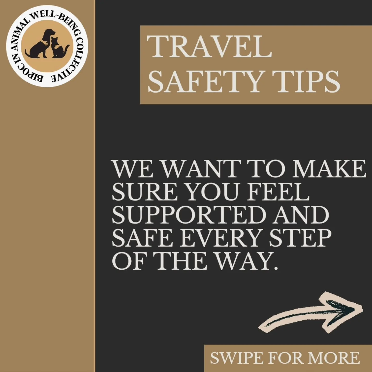 As many of our scholars prepare to travel to EXPO in Pittsburgh, we want to take a moment to emphasize something important: your safety.

These tips were created with our travelers in mind, but they're for all members of our BIPOC community. Staying 