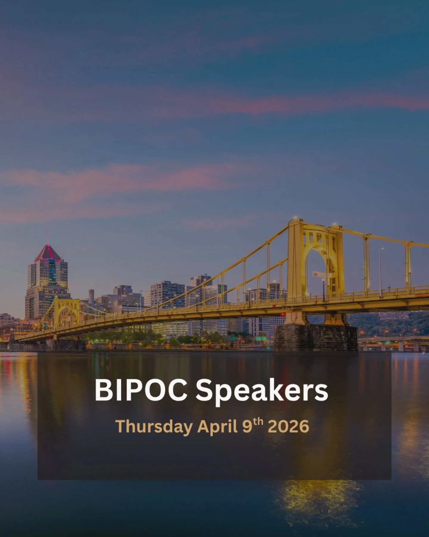 Here&rsquo;s yet another lineup of some incredible BIPOC speakers 💪🏼

Let&rsquo;s keep showing up and continue supporting these voices.

Be there. Stay present.🤎