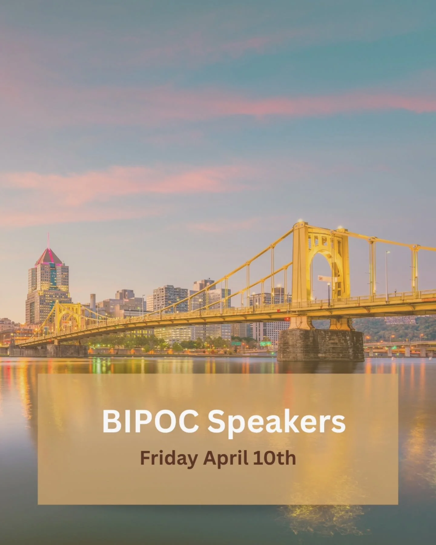 Final day. One more lineup of incredible BIPOC speakers 🔥

Let&rsquo;s finish strong, keep showing up and continue supporting these voices.

Be there. Stay present.🤎